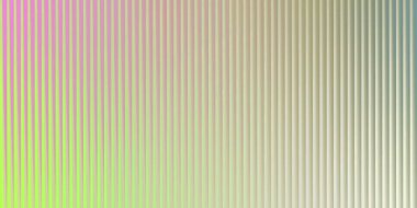 Pembe, yeşil ve sarı renklerin yumuşak bir gradyanı dikey kaburgalı çizgilerin bir zemin boyunca akar ve ince dokulu bir etki yaratır..