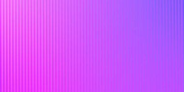 Soldaki canlı pembeden sağdaki yumuşak mor renge, ince dikey kaburgalı çizgilere sahip pürüzsüz bir arkaplan geçişi..