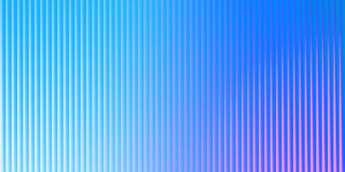 Dikey çizgilerin canlı bir gradyanı, soldaki parlak maviden sağdaki zengin mor ve pembe renge akar..