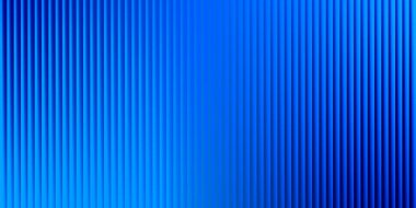 Derin maviden elektrik mavisine doğru canlı bir eğim hafif dalgalanma etkisiyle dikey çizgiler oluşturarak pürüzsüz ve temiz bir soyut arkaplan oluşturur..