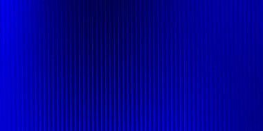 Parlak bir elektrik mavisinden biraz daha koyu bir tona doğru eğimli dikey bir tırtıklı doku, pürüzsüz bir soyut arkaplan oluşturur..