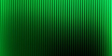 Sol taraftaki açık yeşilden, sağ taraftaki koyu yeşile doğru eğimli dikey bir tırtıklı doku..