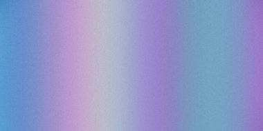 Mavi, pembe, sarı ve yeşil renklerden oluşan dikey bir gradyan ince bir tahıl dokusuyla soyut bir görsel yaratıyor..