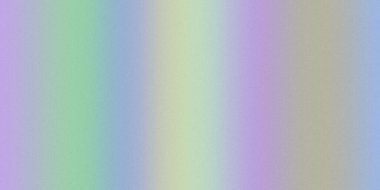 Yeşil, sarı ve mor renkli pastel renklerin soyut bir karışımı ince bir tahıl dokusuna sahiptir..