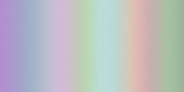 Dikey mor, mavi, yeşil ve pembe şeritli serin tonlu bir pastel gradyan. İnce bir tahıl etkisi var..