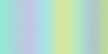 Serin bir pastel gradyan, ince bir tahıl dokusuna sahip deniz mavisi, lavanta, sarı ve yeşil tonlarını gösterir..