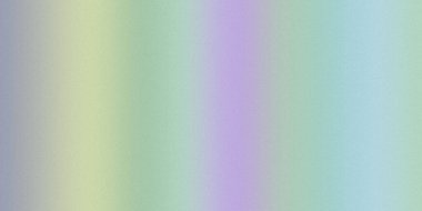 Yumuşak yeşillikler ve morlar arasındaki hafif bir değişim, ruhani bir his için ince bir tahıl dokusu ile örtülmüş..