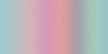 Yumuşak bir pastel gradyan pembe, şeftali, mavi ve yeşil karışımı ince bir tahıl dokusuyla rüya gibi bir etki yaratır..