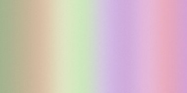 Yumuşak yeşil, şeftali ve mor geçişleri olan yumuşak bir pastel gradyan. İnce tanecikli..
