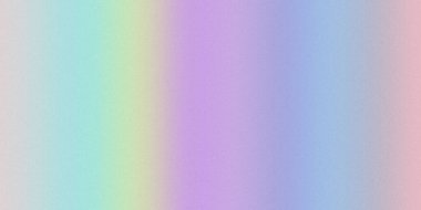 Açık mavi, yeşil, mor ve pembe arasında ince bir tahıl dokusuyla yumuşak bir pastel değişim..