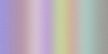 Yumuşak bir pastel eğimli lavanta ve pembeden açık yeşil ve gri renge fark edilebilir bir tanecikli dokuya geçiş..