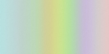 Hafif bir pastel gradyan yumuşak mavileri, sarıları, yeşillikleri ve morları ince bir hububat dokusuyla harmanlar..