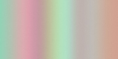 Pastel gradyan yumuşak yeşil, pembe ve şeffaf turuncu renkleri ince bir tahıl dokusuyla harmanlar. Net detaylar ve canlı renkler görsel cazibeyi artırır.