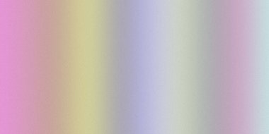 Nazik bir pastel gradyan pembe, sarı, lavanta ve açık mavi arasında ince bir tahıl dokusu ile kaplanmış yumuşak geçişler içerir..