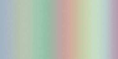 Pembe, yeşil ve mavi renklerin nazik bir karışımı ince, rüya gibi bir arkaplan için ince bir tahıl dokusu ile yumuşak bir gradyan oluşturur..