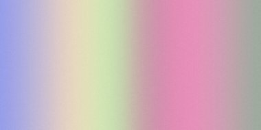 Pastel renk değişimi pürüzsüz bir şekilde maviden sarıya, yeşile ve pembeye, ince bir tahıl dokusuyla..