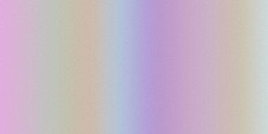 İnce bir tahıl dokusuna sahip pastel gradyan bir arka plan. Renkler pembeden lavantaya, maviye ve şeftaliye sorunsuzca geçiş yapar.