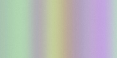 Açık yeşil, sarı ve mor dikey şeritli yumuşak pastel bir gradyan, ince bir tahıl dokusu var..