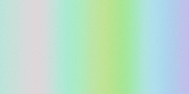 Yumuşak bir pastel gradyan açık pembeden nane yeşiline ve daha sonra ince bir tahıl dokusuyla soluk maviye geçiş gösterir..