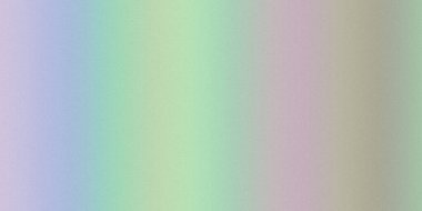 Soluk mavi, yeşil ve pembe renkli dikey şeritleri olan yumuşak bir pastel gradyan..