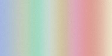 Yumuşak gökkuşağı renkleri mavi, yeşil, sarı, pembe ve şeftali rengi ince bir tahıl etkisine sahiptir..