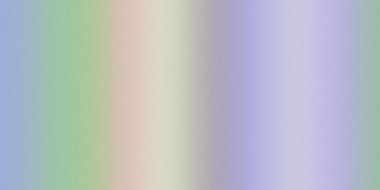 Yumuşak bir pastel gradyan değişimi açık maviden yeşile ve sonra yumuşak mor renge, ince taneli dokuya dönüşür..