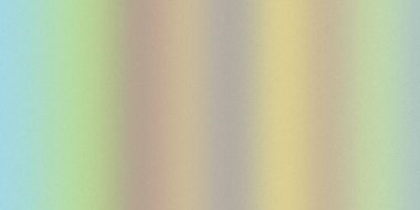 Mavi, yeşil ve sarı renkli yumuşak pastel renkli yatay şeritler ince bir tahıl dokusuyla görülebilir..