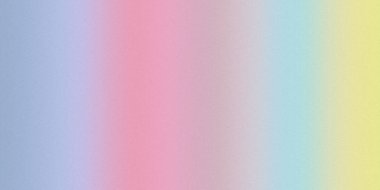 Yumuşak bir pastel renk değişimi yatay olarak maviden pembeye açık maviye ince ince ince ince ince bir desen ile sarı renge dönüşür..