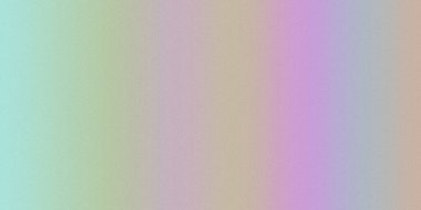 Yumuşak bir pastel gradyan yeşil, mor ve pembenin ince bir tahıl dokusuyla nazik geçişlerini içerir..