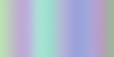 Yumuşak bir pastel gradyan, dikey mor ve yeşil şeritler içerir, ince bir tahıl dokusu vardır..