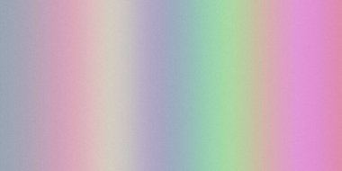 Yumuşak bir pastel gradyan pembe, lavanta rengi, yeşil ve hafif bir tahıl etkisiyle açık mavi renkte akar..