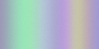 Yumuşak bir pastel değişim yeşil, mavi, mor ve sarı renkler arasında ince bir buğday dokusu ile atmosferik bir etki yaratır..