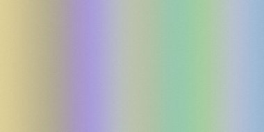 Yumuşak bir pastel eğimli geçiş sarı, mor, yeşil ve maviye ince bir hububat dokusuyla.