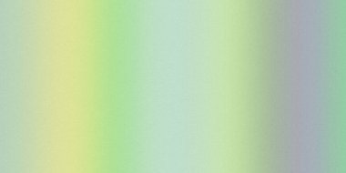 Sarı, yeşil ve mor karışımlı renkler içeren ince tahıl dokusuna sahip yumuşak bir pastel gradyan..