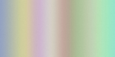 Soldaki mavi ve mordan sağdaki sarı, pembe ve yeşil renge yumuşak bir renk değişimi. İnce bir buğday dokusu var..