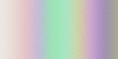 Açık pembe ve bejden soldaki yeşile ve sağdaki mora yumuşak bir renk değişimi ve ince bir tahıl dokusu..