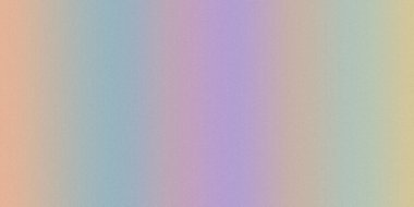 Şeftali, mavi, mor ve sarı renkler arasında ince buğday dokusuna sahip yumuşak bir pastel değişim..