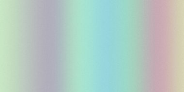 Dikey mor, deniz mavisi ve açık pembe şeritli yumuşak bir pastel gradyan, ince bir tahıl dokusu içerir..