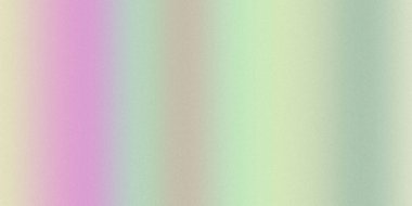 Soluk sarı ve pembeden açık yeşil ve gri dokuya yumuşak bir renk değişimi..