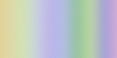 Yumuşak bir pastel gradyan sarı, lavanta ve yeşili ince bir tahıl dokusuyla harmanlayarak nazik ve rüya gibi soyut bir arkaplan oluşturur..