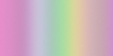 Dikey pembe, beyaz, açık yeşil ve sarı şeritli yumuşak bir pastel gradyan ince bir tahıl dokusu sergiliyor..