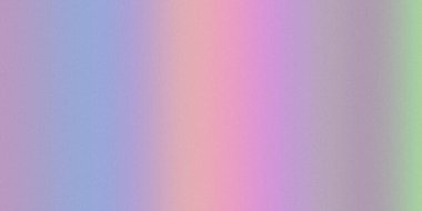 Yumuşak harmanlanmış pastel gradyan mavi, pembe ve yeşil renkler içerir ve ince bir tahıl dokusu vardır..