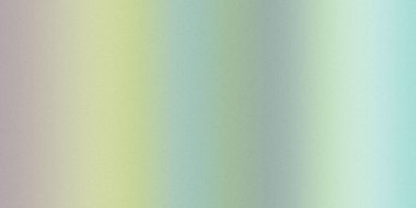 İnce bir pastel gradyan sarı, yeşil, mavi ve gri hassas bir tahıl dokusuna sahip yumuşak geçişleri içerir..