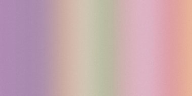 Dikey bir pastel renk karışımı lavantadan soluk şeftaliye ve açık yeşil renge geçiş yapar..