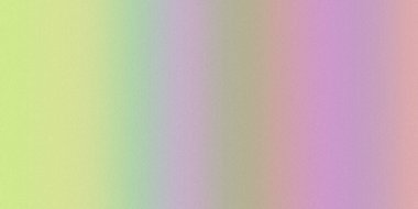 Parlak sarıdan açık yeşile, soldaki yumuşak pembeye ve sağdaki mor dokuya canlı bir pastel değişim..