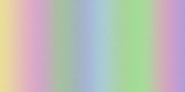 Yumuşak, dikey bir eğim, sarıdan pembeye, maviye ve yeşile, ince bir tahıl dokusuyla dönüşüyor..