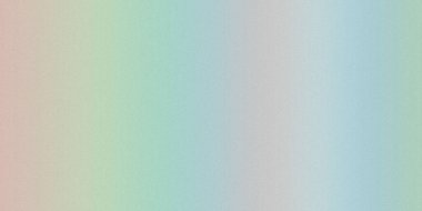 Pastel pembe, açık mavi ve soluk yeşil renklerden oluşan yumuşak bir gradyan ince tahıl dokusuyla rüya gibi, dağınık bir etki yaratır..