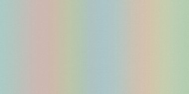 Yumuşak bir pastel gradyan pembe, yeşil, mavi ve sarı karışımı ince bir tahıl dokusuyla gökkuşağı benzeri bir karışım yaratır..