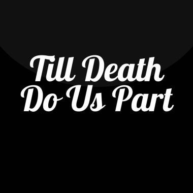 Ölümüne ölüyüz. Tişört, kart, poster, baskı için el çizimi vektör tipografi tasarımı. T-shirtler, davetiyeler, kartlar