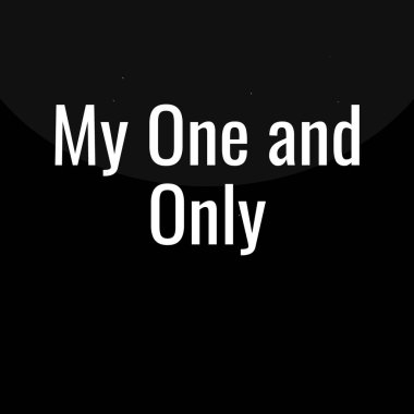 Sadece kendiminkini. Metinli kartvizit